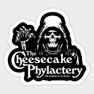 Cheesecake Phylactery Sticker